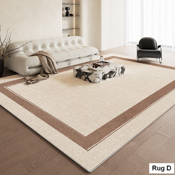 Bedroom Floor Rugs, Simple Abstract Rugs for Living Room, Contemporary Abstract Rugs for Dining Room, Modern Rug Ideas for Living Room-Grace Painting Crafts