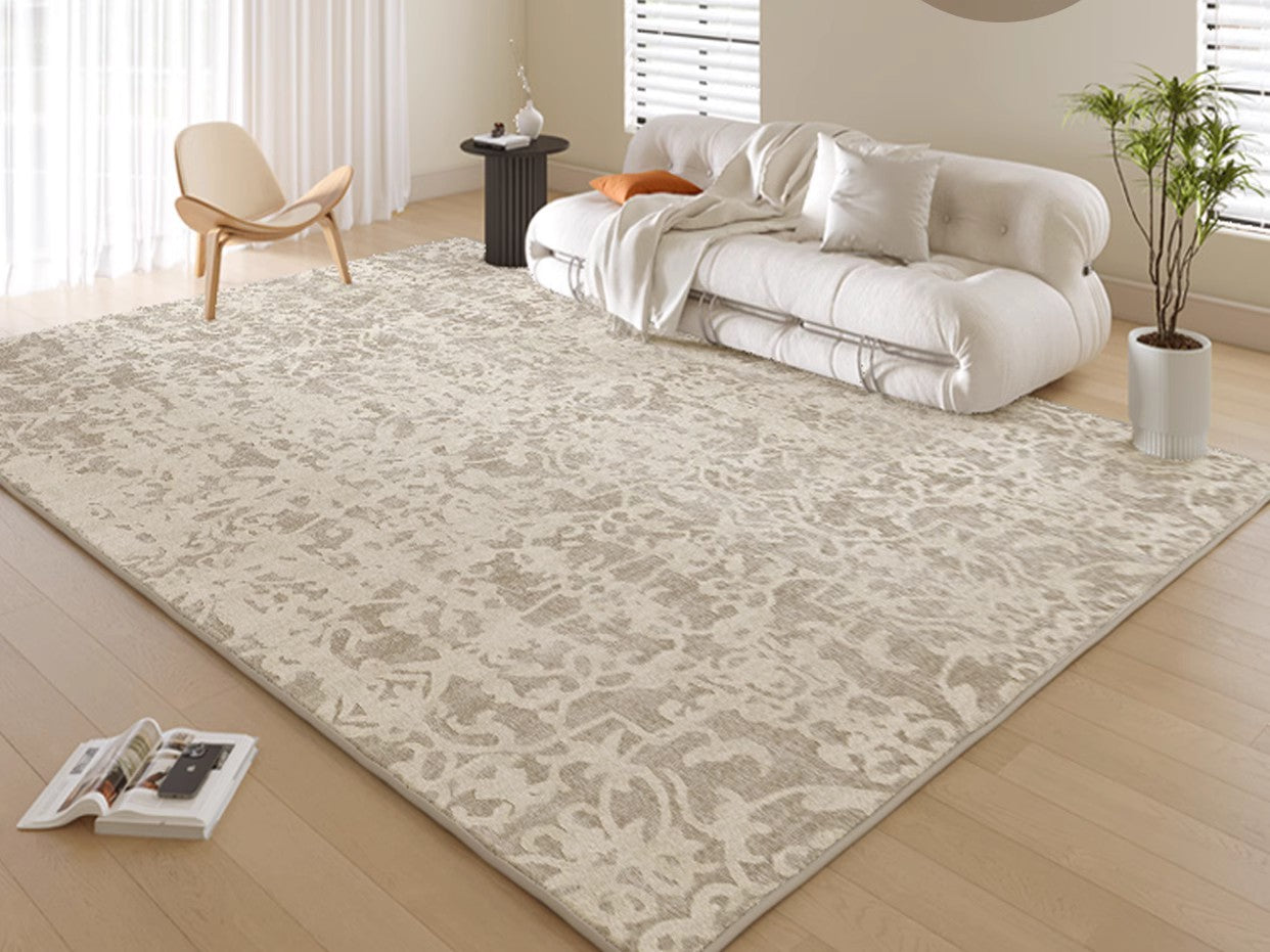 French Style Modern Rugs for Bedroom, Modern Rugs for Interior Design, Contemporary Modern Rugs under Dining Room Table, Soft Rugs for Living Room-Grace Painting Crafts