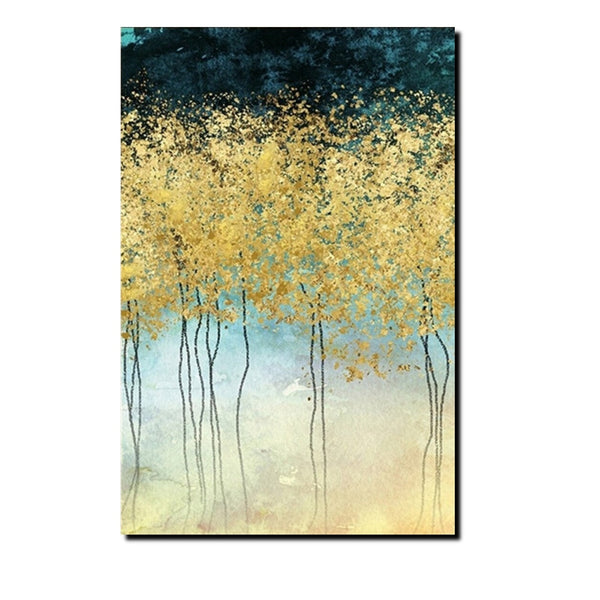 Buy Wall Art Online, Simple Abstract Art, Simple Modern Art, Bedroom Wall Art Ideas, Tree Paintings, Large Acrylic Painting on Canvas-Grace Painting Crafts