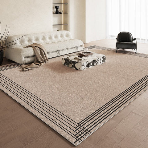 Living Room Modern Rug Ideas, Contemporary Abstract Rugs for Dining Room, Simple Abstract Rugs for Living Room, Bedroom Floor Rugs-Grace Painting Crafts