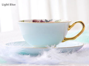 BRIGHT Elegant Designer Tea Cup Set Of 2 Pcs, Size: Regular Multicolor