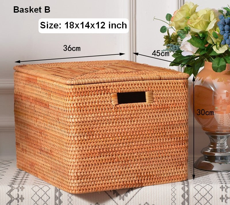 Decorative Storage Baskets with Lids: Stylish Solutions for Organized Living