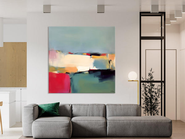 Contemporary Abstract Artwork, Acrylic Painting for Living Room, Oversized Wall Art Paintings, Original Modern Paintings on Canvas-Grace Painting Crafts