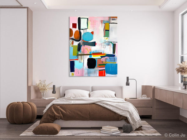 Original Acrylic Wall Art, Oversized Contemporary Acrylic Paintings, Abstract Canvas Paintings, Extra Large Canvas Painting for Living Room-Grace Painting Crafts