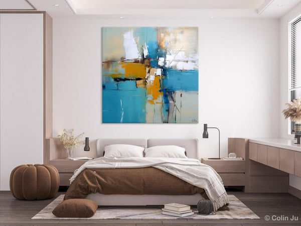 Large Abstract Painting for Bedroom, Original Modern Wall Art Paintings, Oversized Contemporary Canvas Paintings, Modern Acrylic Artwork-Grace Painting Crafts