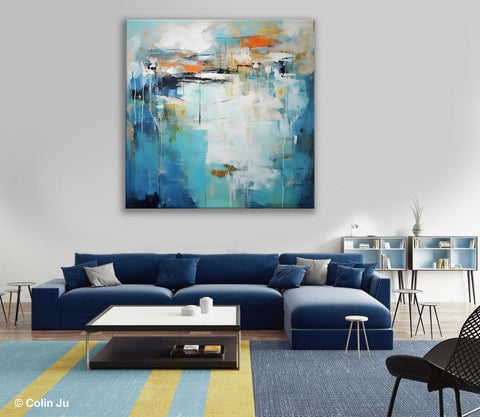 Large Abstract Painting for Bedroom, Original Modern Wall Art Paintings, Contemporary Canvas Art, Modern Acrylic Artwork, Buy Art Online-Grace Painting Crafts