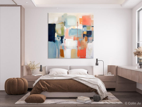 Large Abstract Painting for Bedroom, Original Modern Paintings, Contemporary Canvas Art, Modern Acrylic Artwork, Buy Art Paintings Online-Grace Painting Crafts