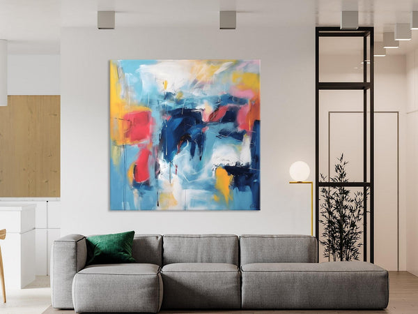 Abstract Paintings for Bedroom, Original Modern Paintings, Large Contemporary Canvas Art, Modern Acrylic Artwork, Buy Art Paintings Online-Grace Painting Crafts