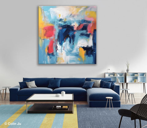 Abstract Paintings for Bedroom, Original Modern Paintings, Large Contemporary Canvas Art, Modern Acrylic Artwork, Buy Art Paintings Online-Grace Painting Crafts