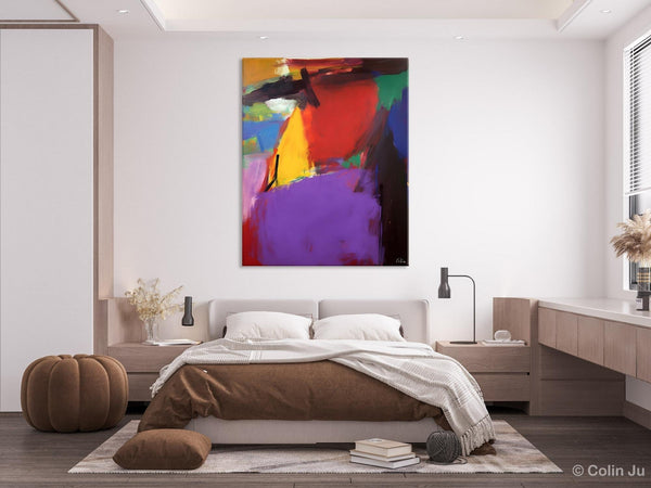 Abstract Painting on Canvas, Extra Large Abstract Painting for Living Room, Large Original Abstract Wall Art, Contemporary Acrylic Paintings-Grace Painting Crafts