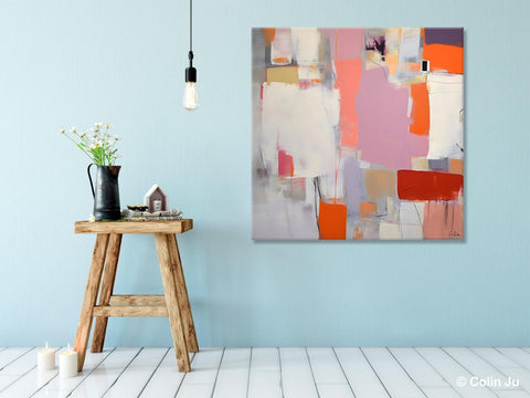 Modern Acrylic Paintings, Original Modern Paintings, Contemporary Canvas Art for Living Room, Extra Large Abstract Paintings on Canvas-Grace Painting Crafts