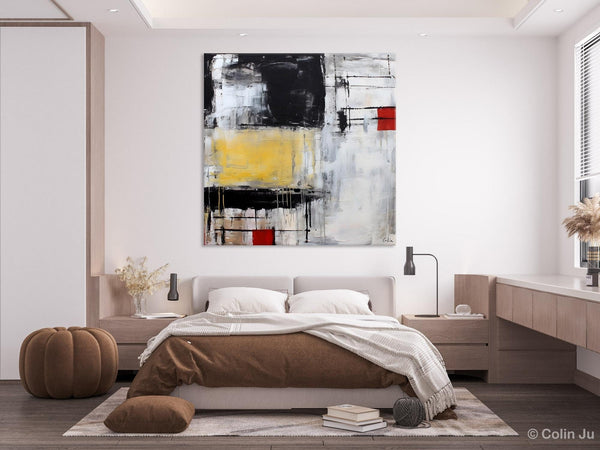 Original Modern Acrylic Artwork, Extra Large Abstract Paintings for Dining Room, Modern Canvas Art Paintings, Abstract Wall Art for Bedroom-Grace Painting Crafts