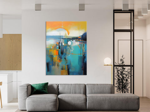 Extra Large Modern Canvas Art for Bedroom, Original Art Paintings, Large Paintings for Sale, Hand Painted Canvas Art, Acrylic Art on Canvas-Grace Painting Crafts