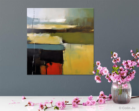 Large Abstract Painting for Bedroom, Original Modern Wall Art Paintings, Modern Acrylic Paintings, Huge Contemporary Canvas Paintings-Grace Painting Crafts